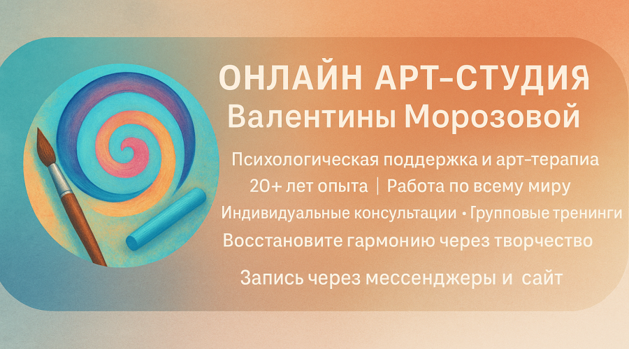 АРТ-Студия Валентины Морозовой: Путь к гармонии через психологию и творчество